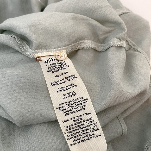 ✨HOST PICK✨ Wilfred Aritzia Mint Green Allier Modal Dress Size XS - Picture 11 of 11